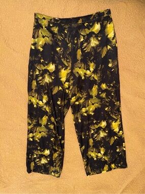 Philosophy Brown and Yellow Straight Leg Pants